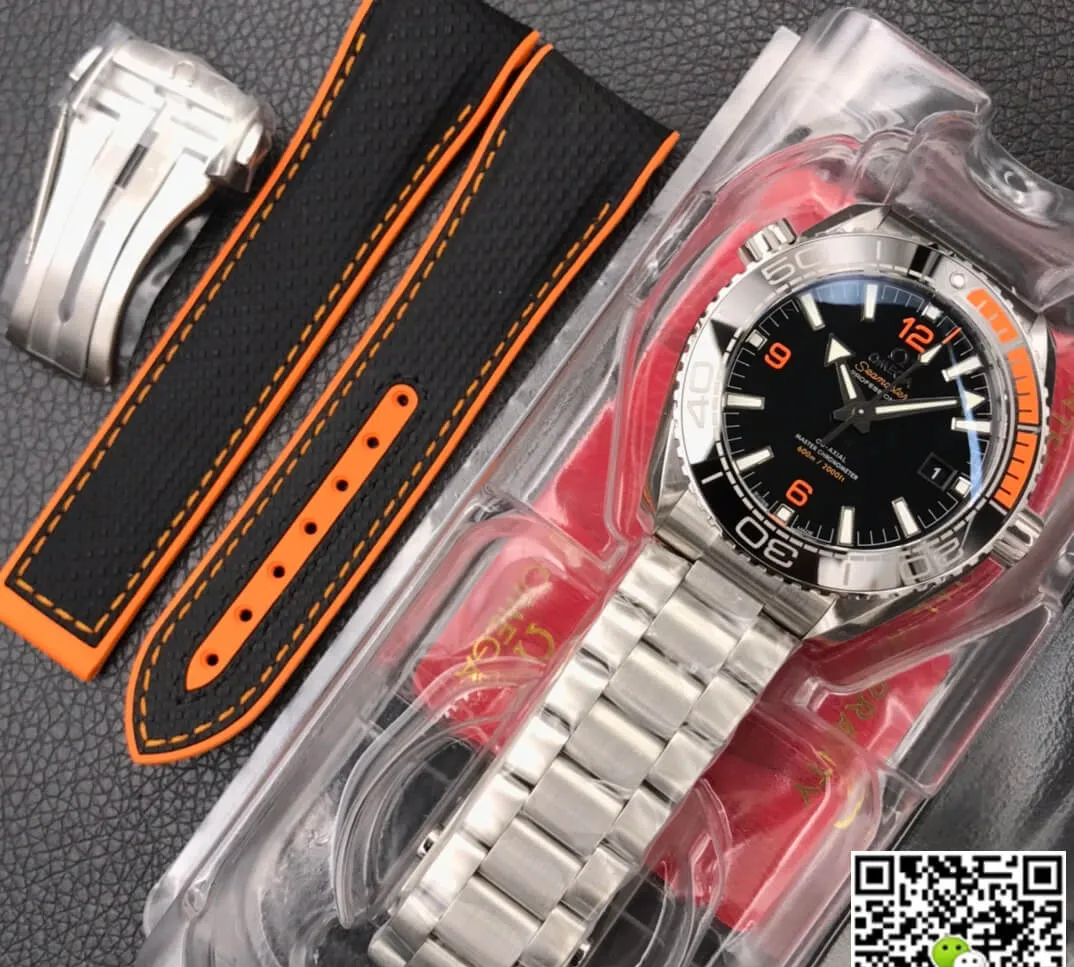 Omega Seamaster 215.32.44.21.01.001 VS Factory 1:1 Best Edition Replica Watch Black Strap